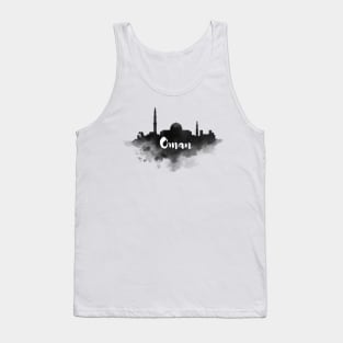 Oman watercolor Tank Top